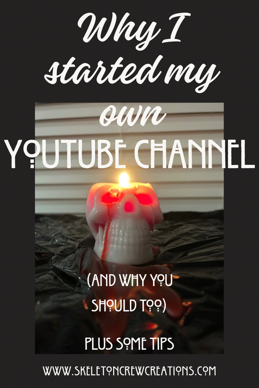 Yes...I'm on YouTube. Why I started my channel...and some tips.