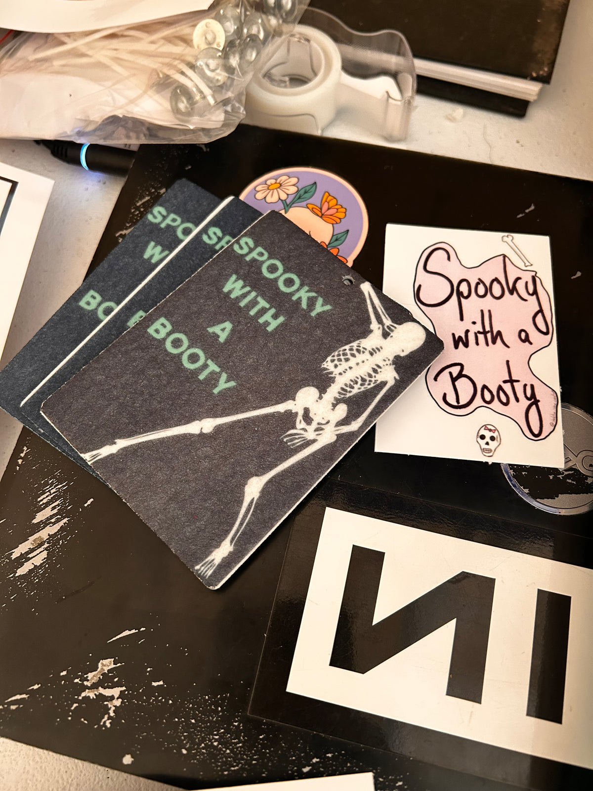 SPOOKY WITN A BOOTY Air Fresheners