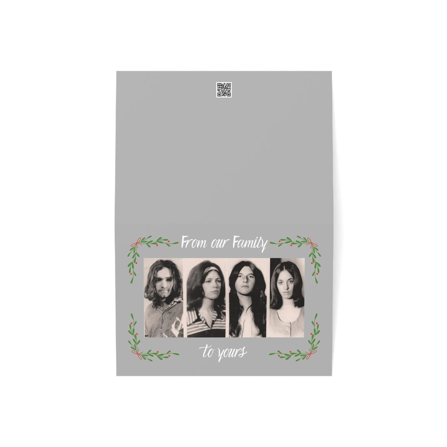 Manson Family Holiday Card