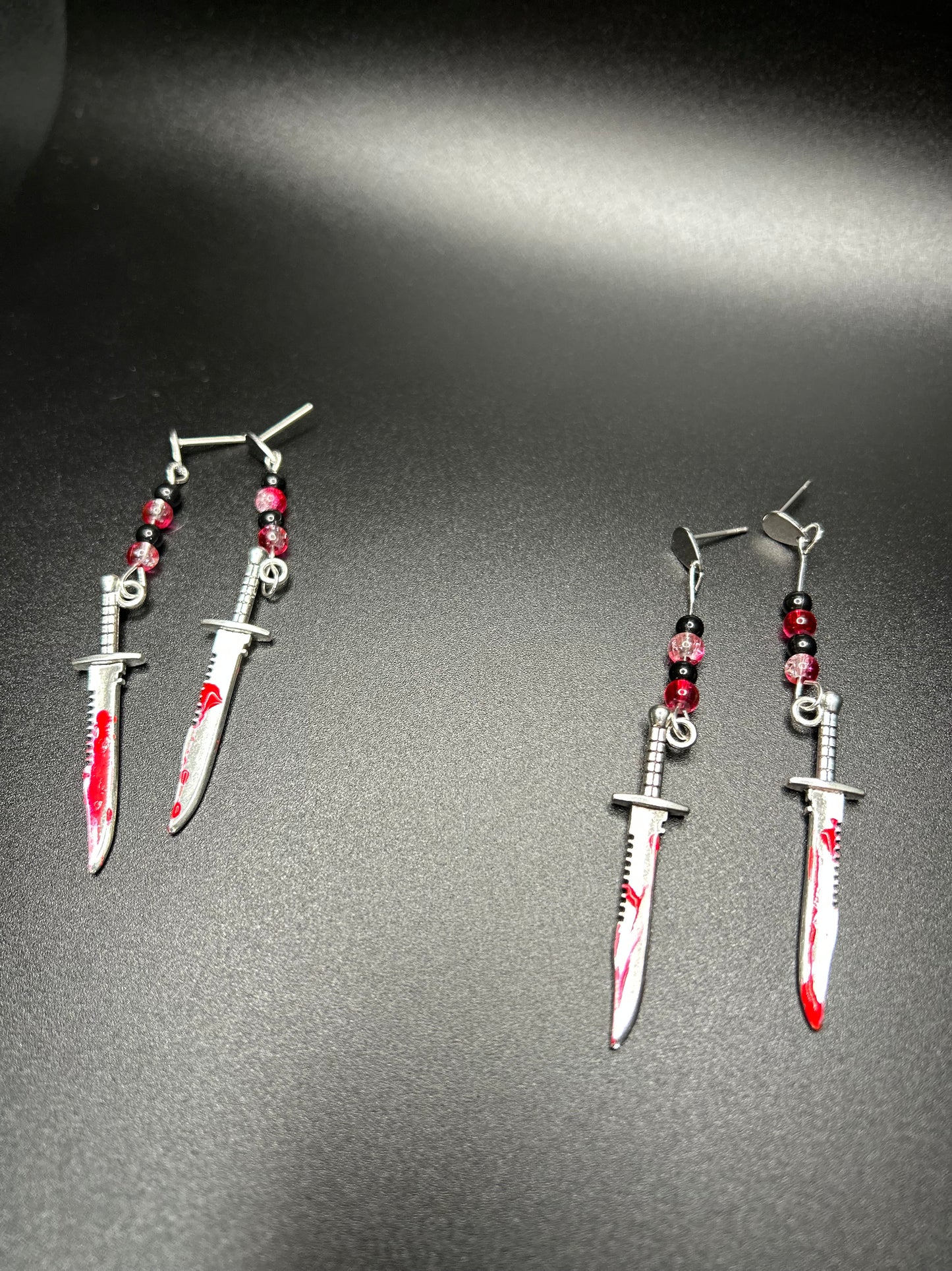 Bloody Knife Earrings