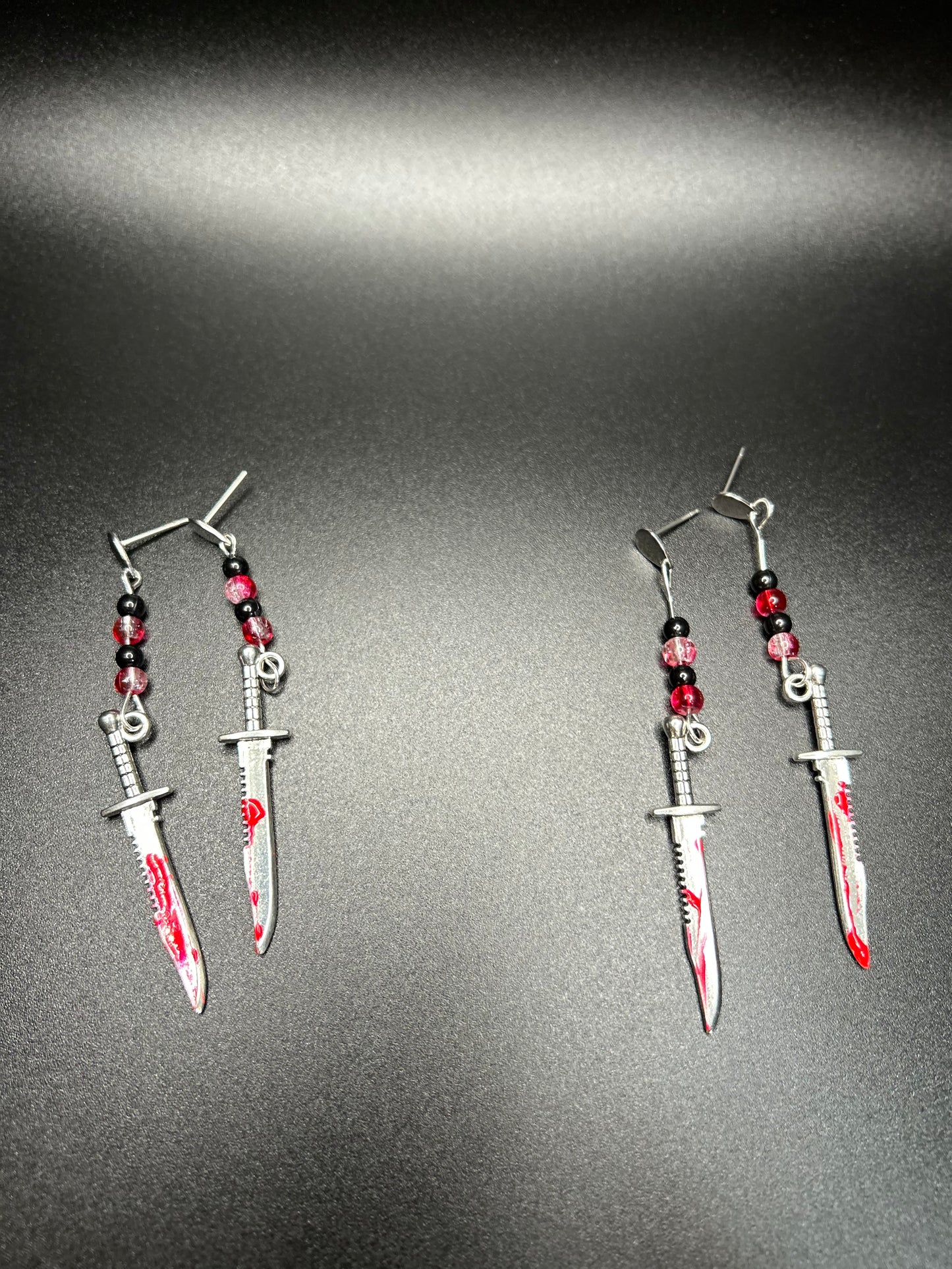 Bloody Knife Earrings