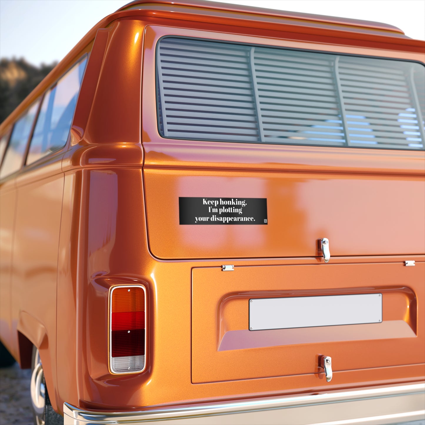 "Keep Honking" - Bumper Sticker