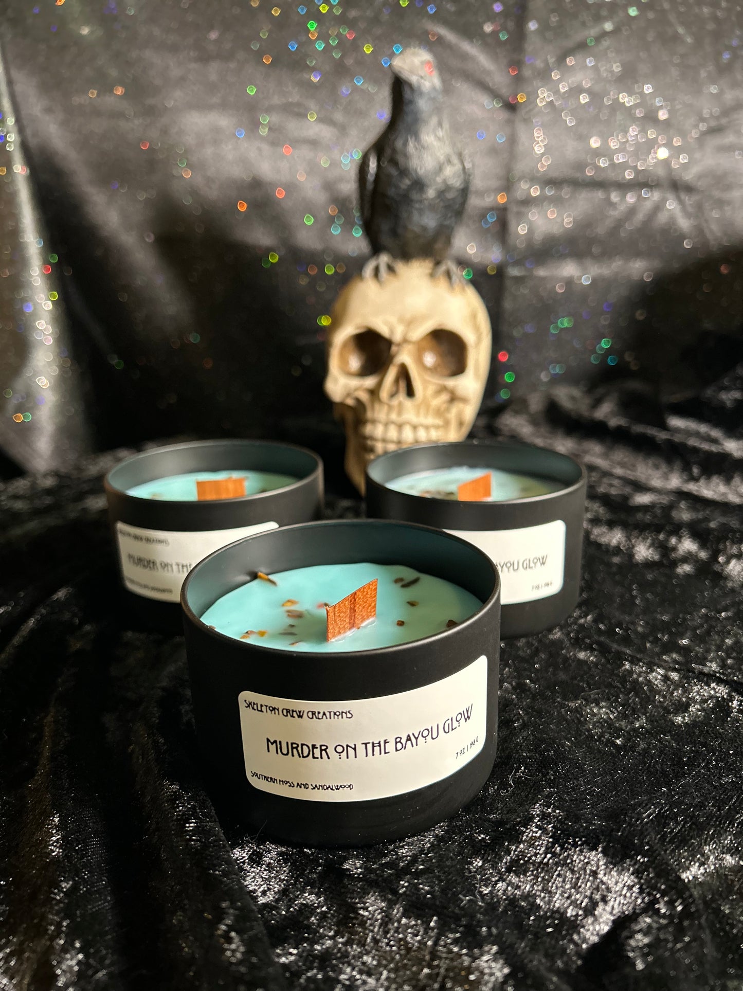"Murder on the Bayou Glow" Candle