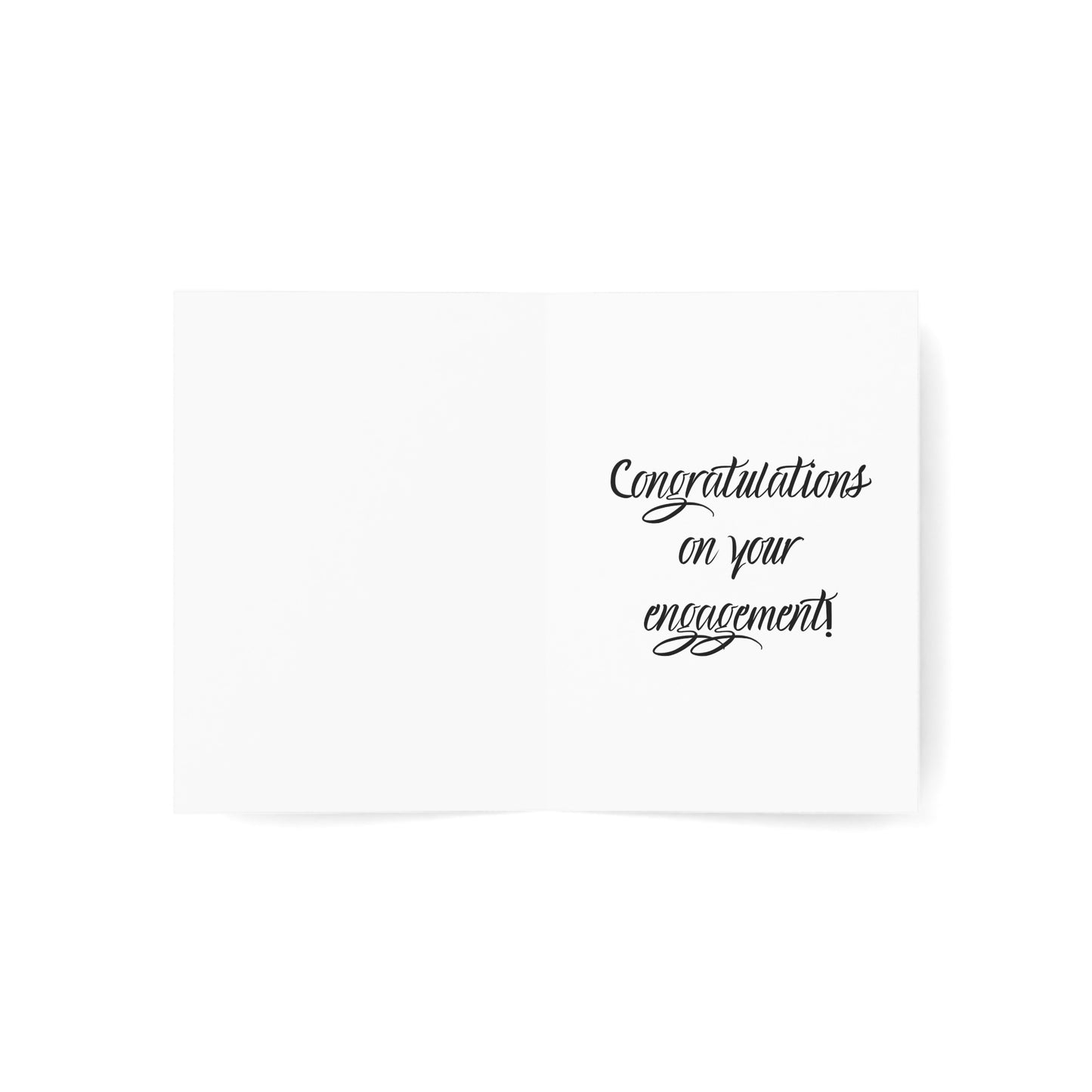 Manson Family Engagement Card