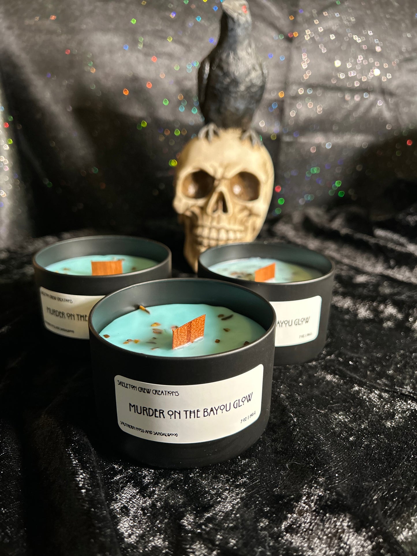 "Murder on the Bayou Glow" Candle