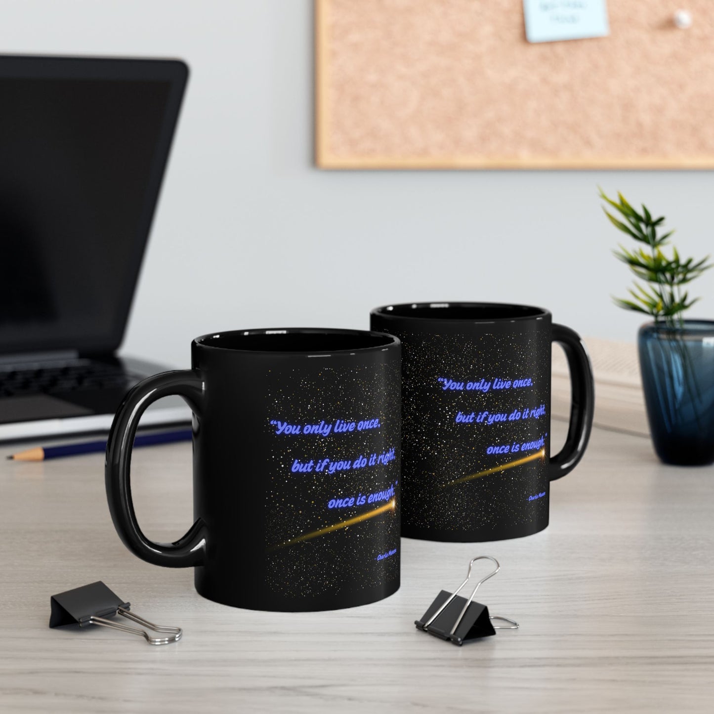 The More You Know - Charlie Manson Style Inspirational Quote Mug
