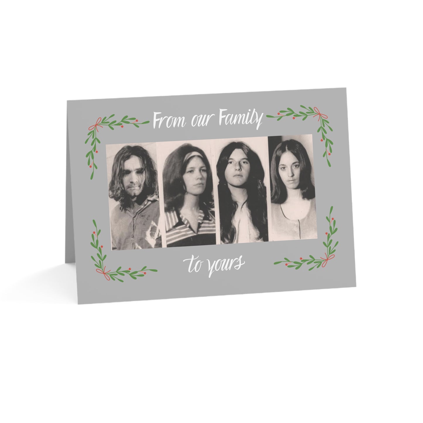 Manson Family Holiday Card