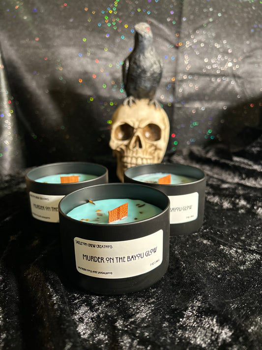 "Murder on the Bayou Glow" Candle