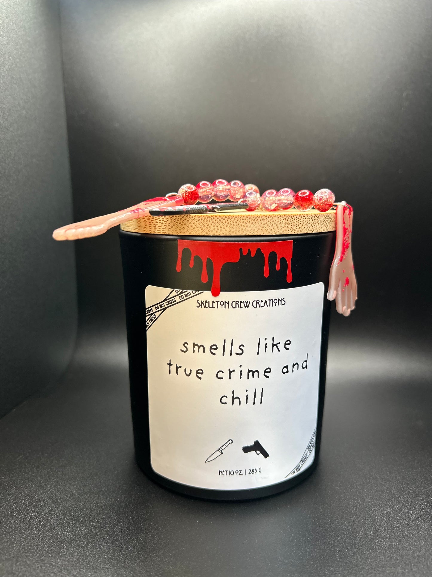 "Smells Like True Crime and Chill" Candle