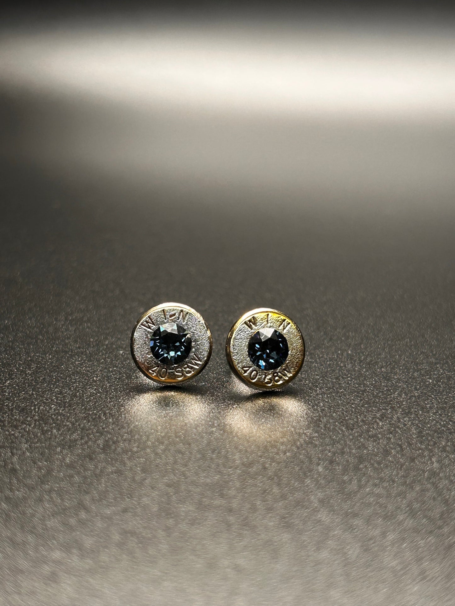 .40 Caliber Casing Earrings