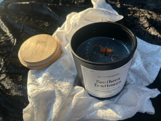 Southern Gentleman - Bourbon and Leather Scented Candle