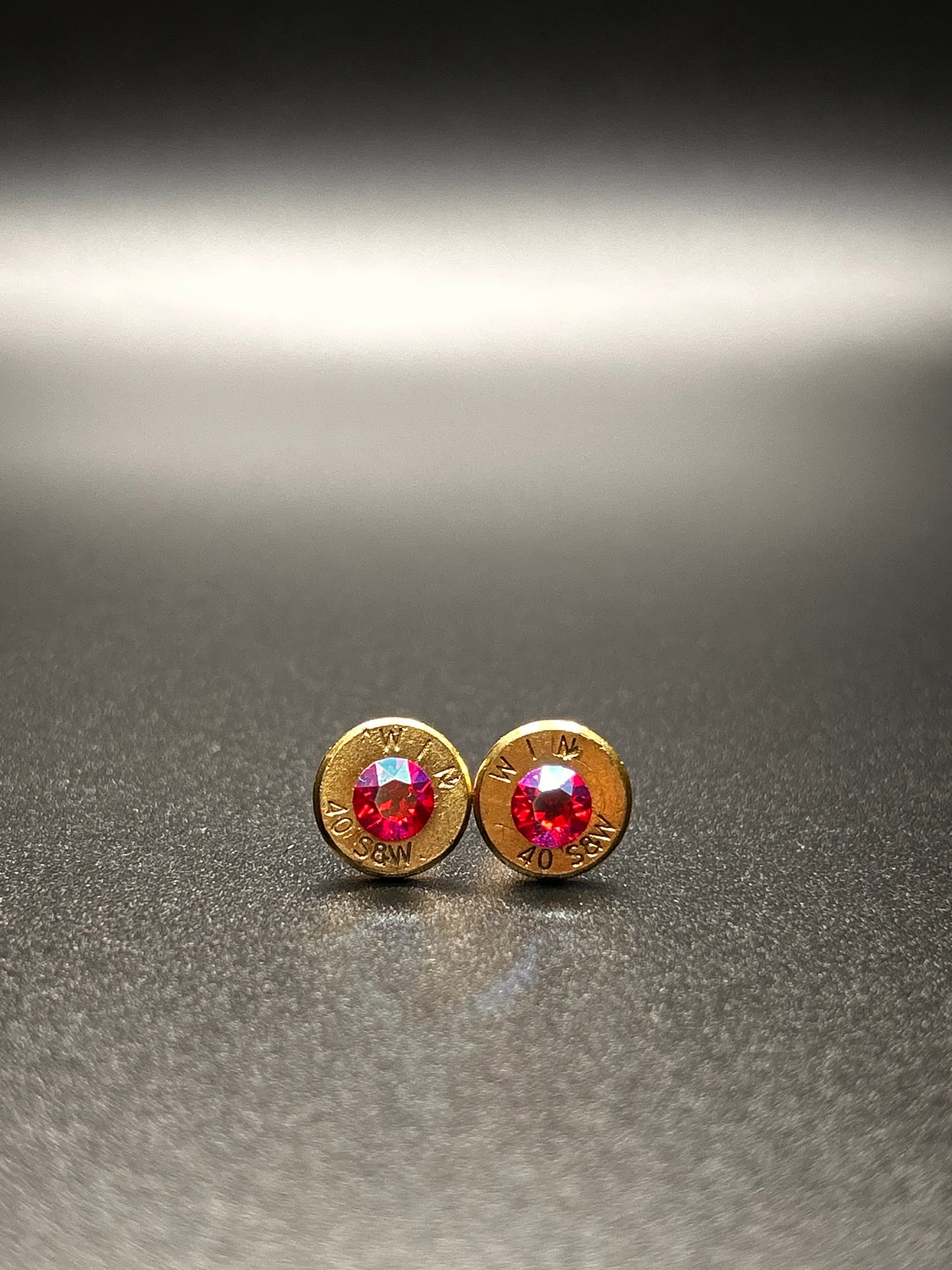 .40 Caliber Casing Earrings