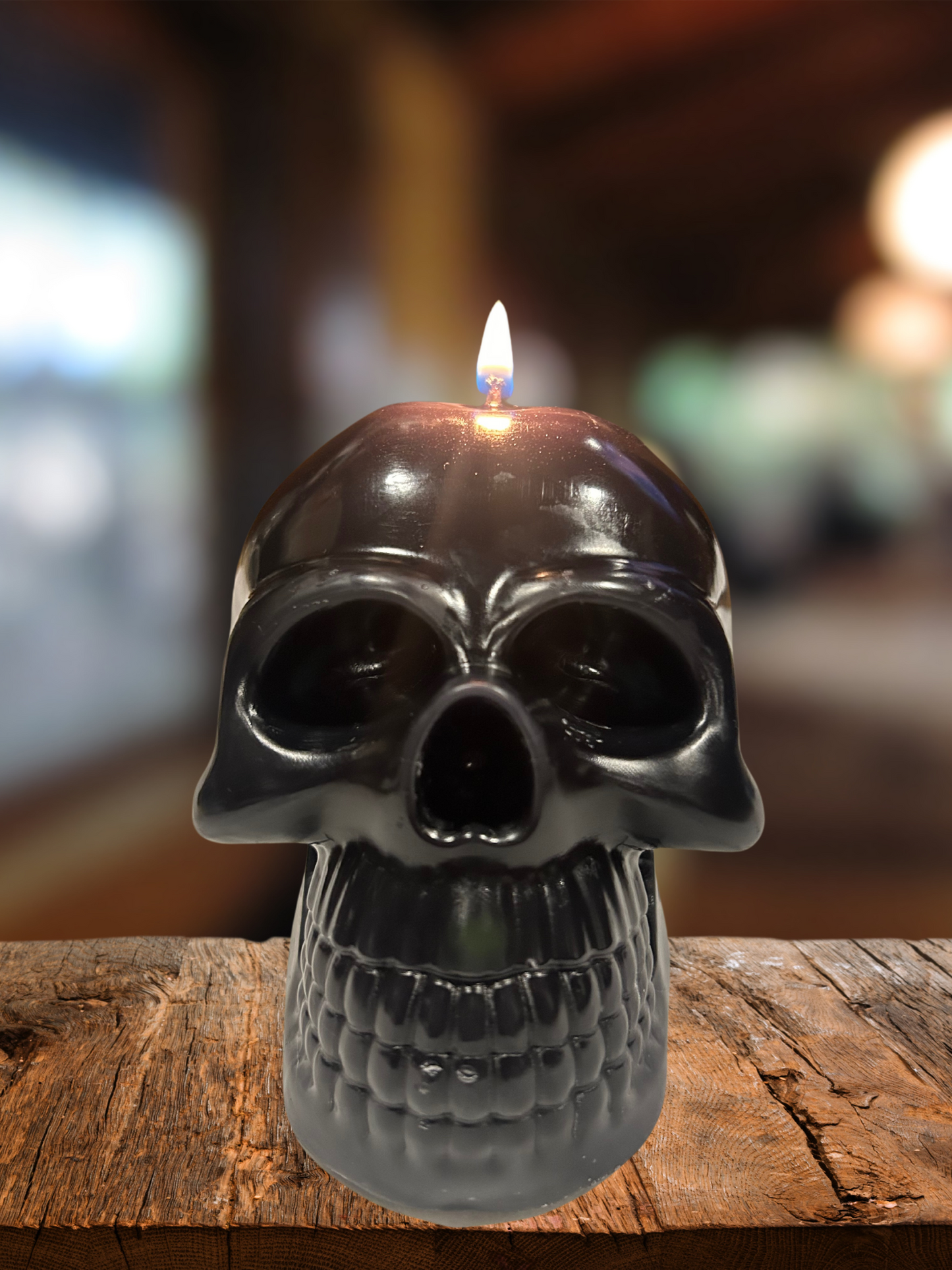 The Skull of Your Enemy - Bleeding Skull Candle