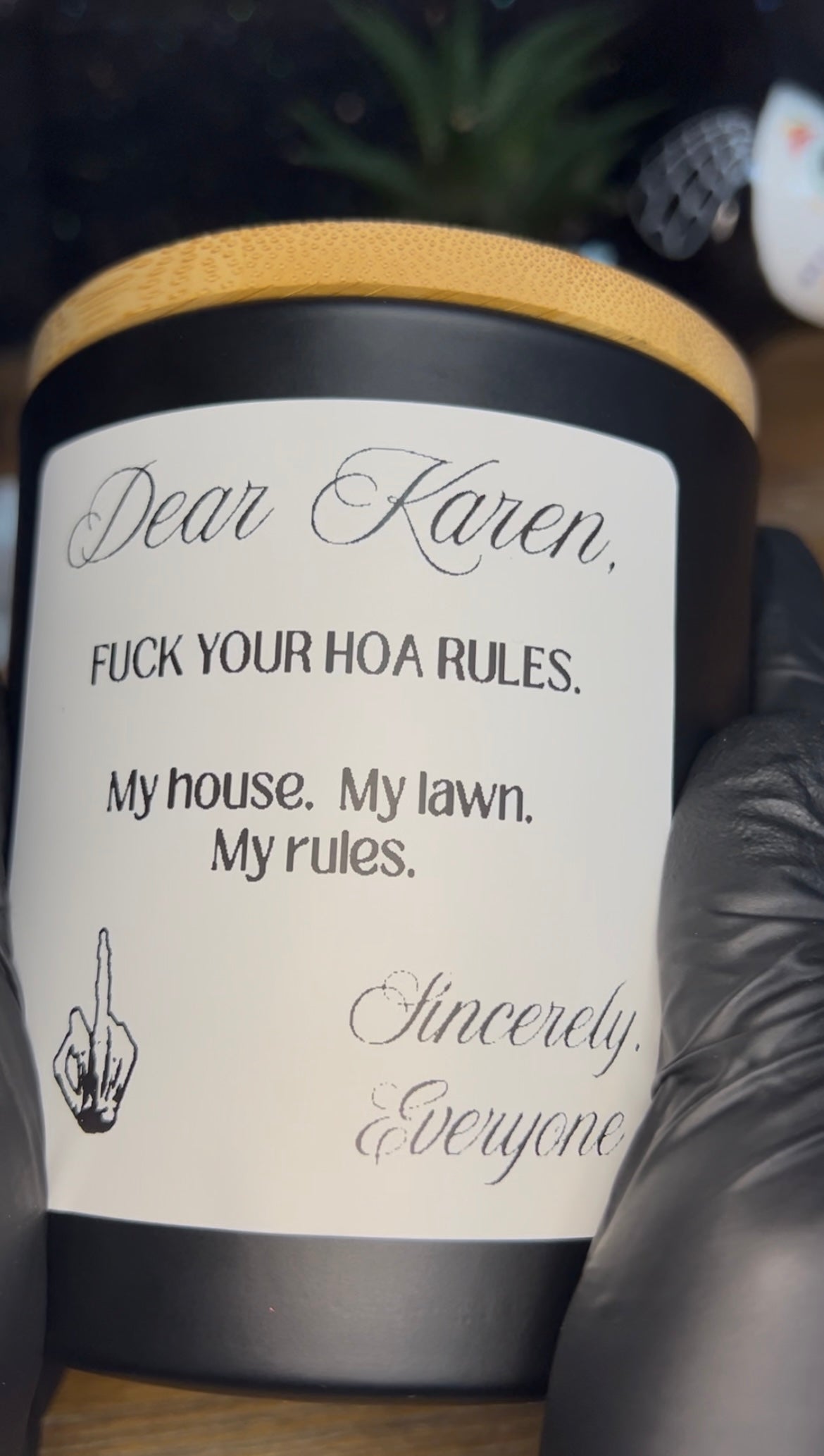 Personalized Candle Gift