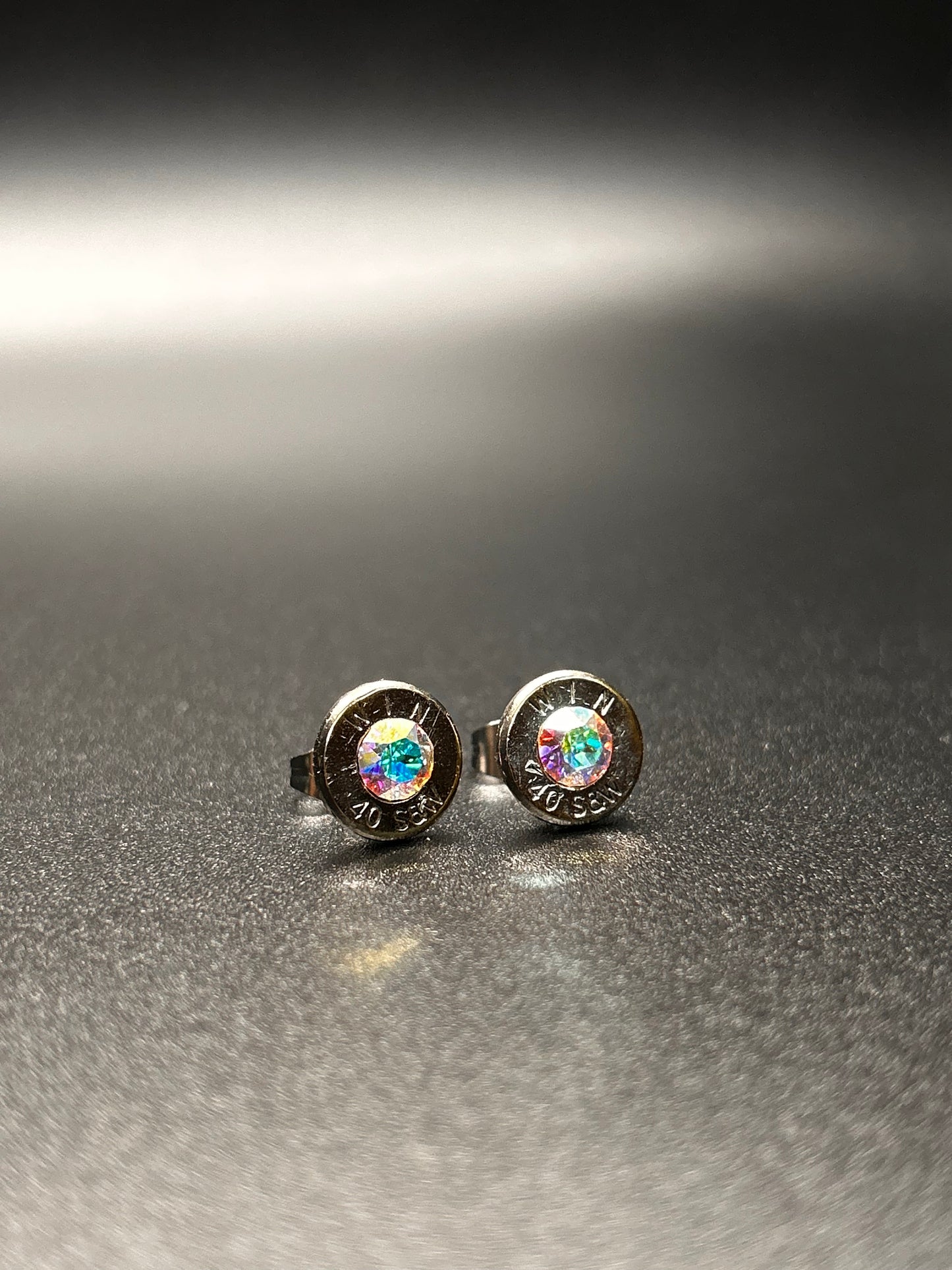 .40 Caliber Casing Earrings