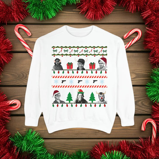 Serial Killer Ugly Christmas Sweater Printify