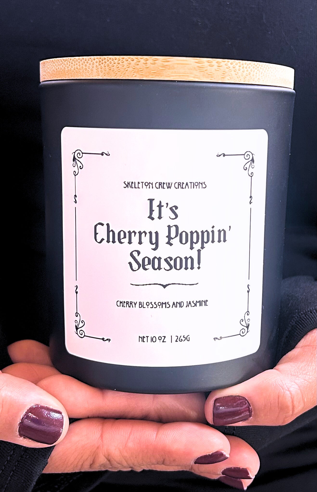 "It's Cherry Popping Season!" - Candle