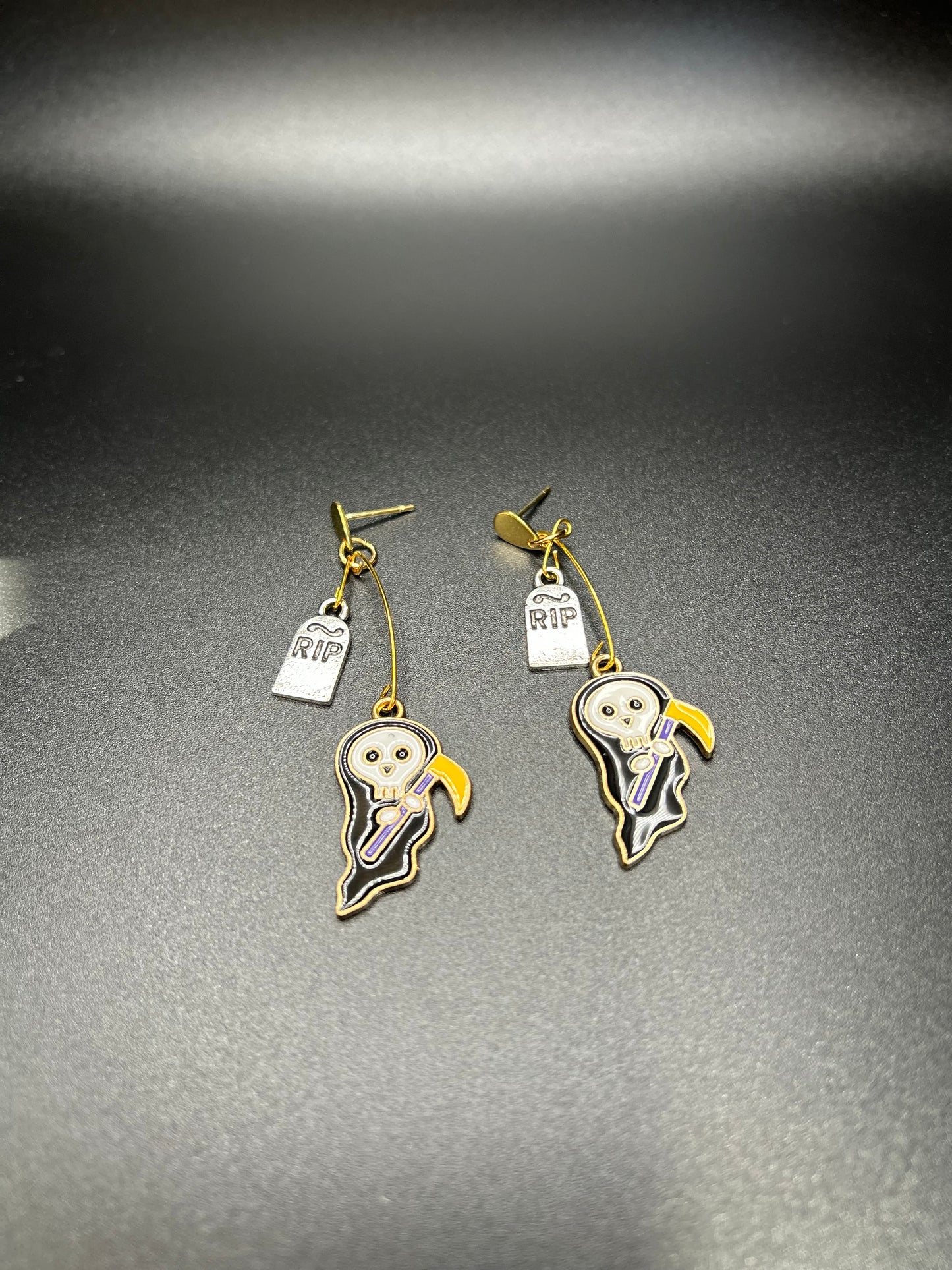 Grim Reaper RIP Earrings