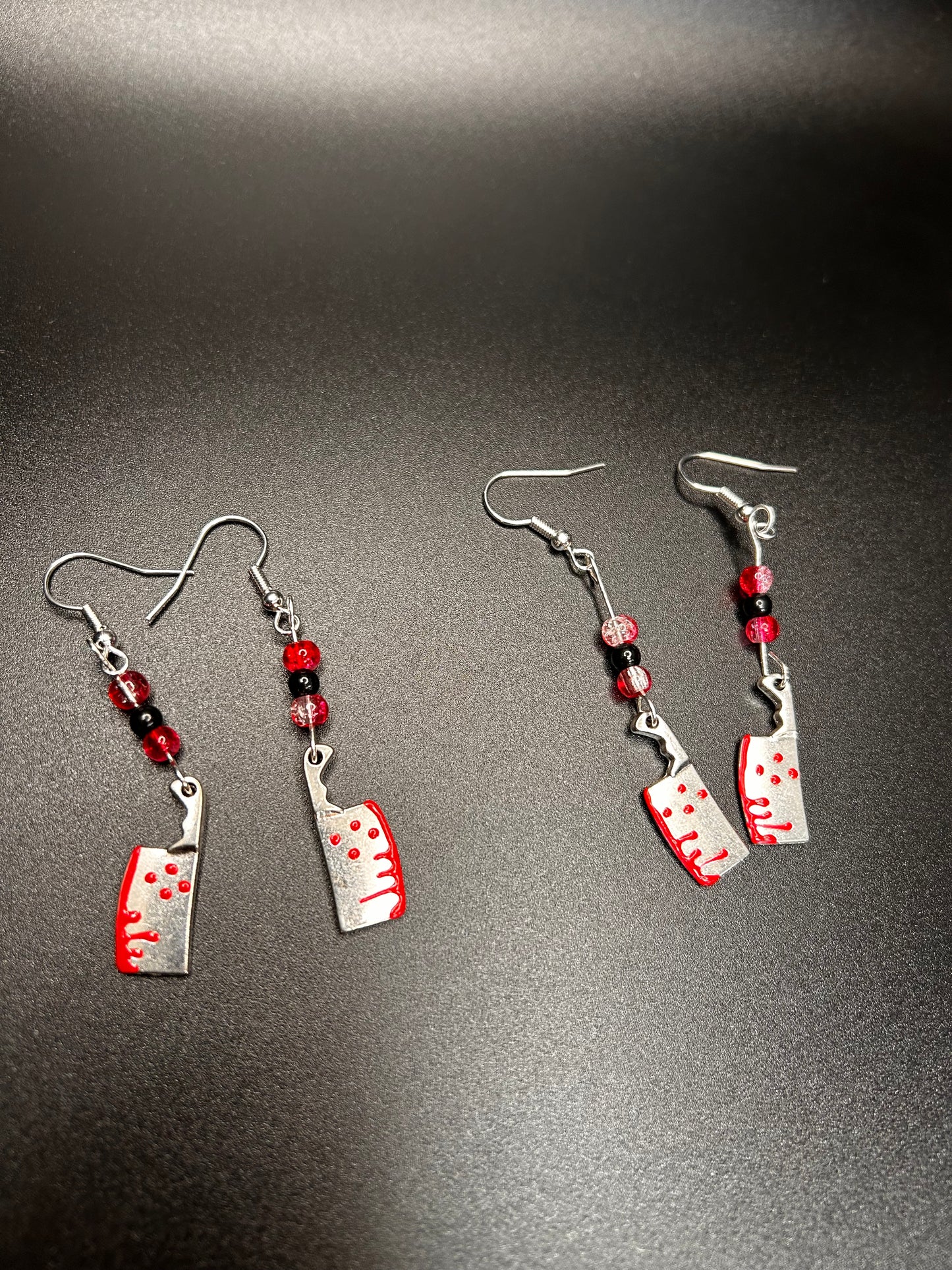 Bloody Cleaver Earrings