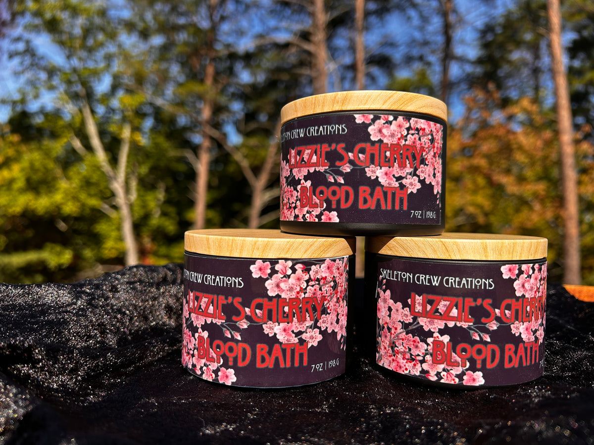 Lizzie’s Cherry Blood Bath Candle