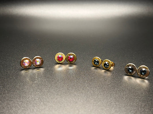.40 Caliber Casing Earrings