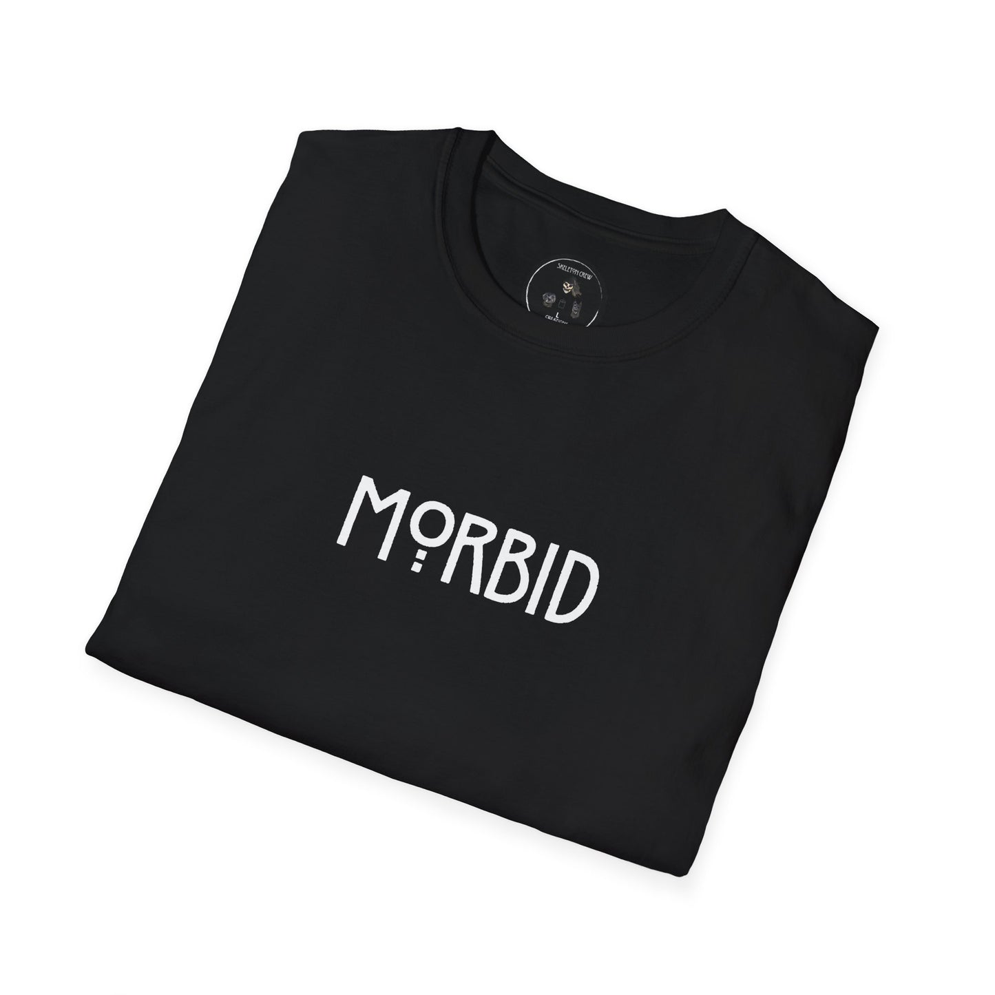 Morbid Black T-shirt - Gothic Graphic Tee for Dark Souls