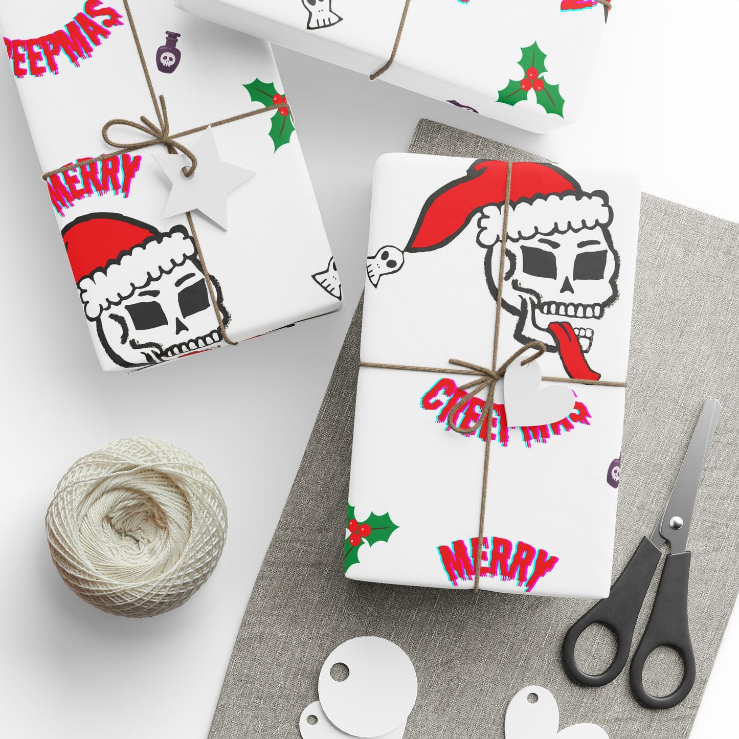Merry Creepmas Wrapping Paper