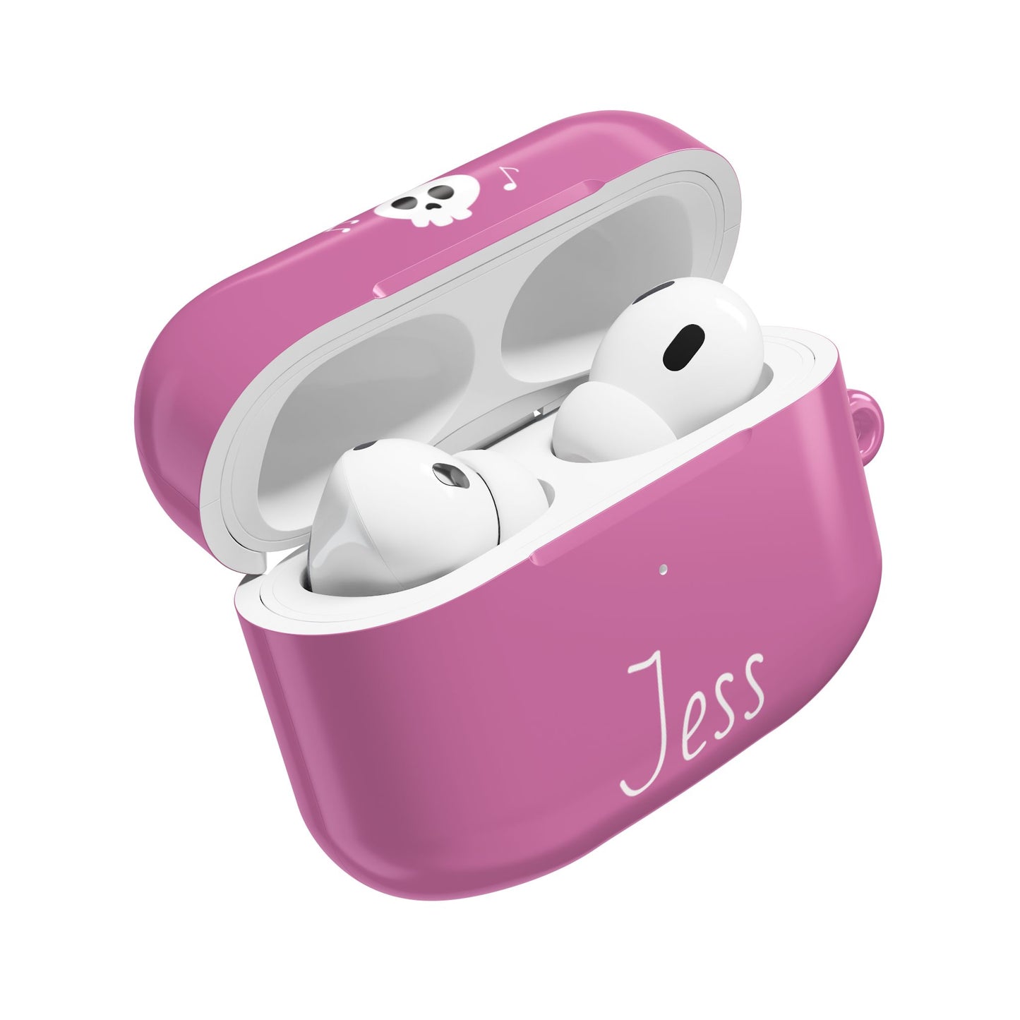 Pink Personalized AirPods Case