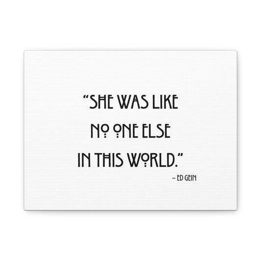 Ed Gein Quote Wall Art