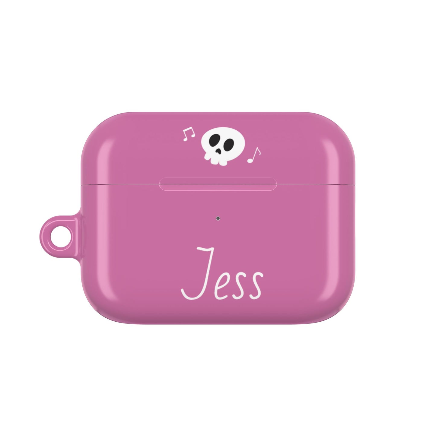 Pink Personalized AirPods Case
