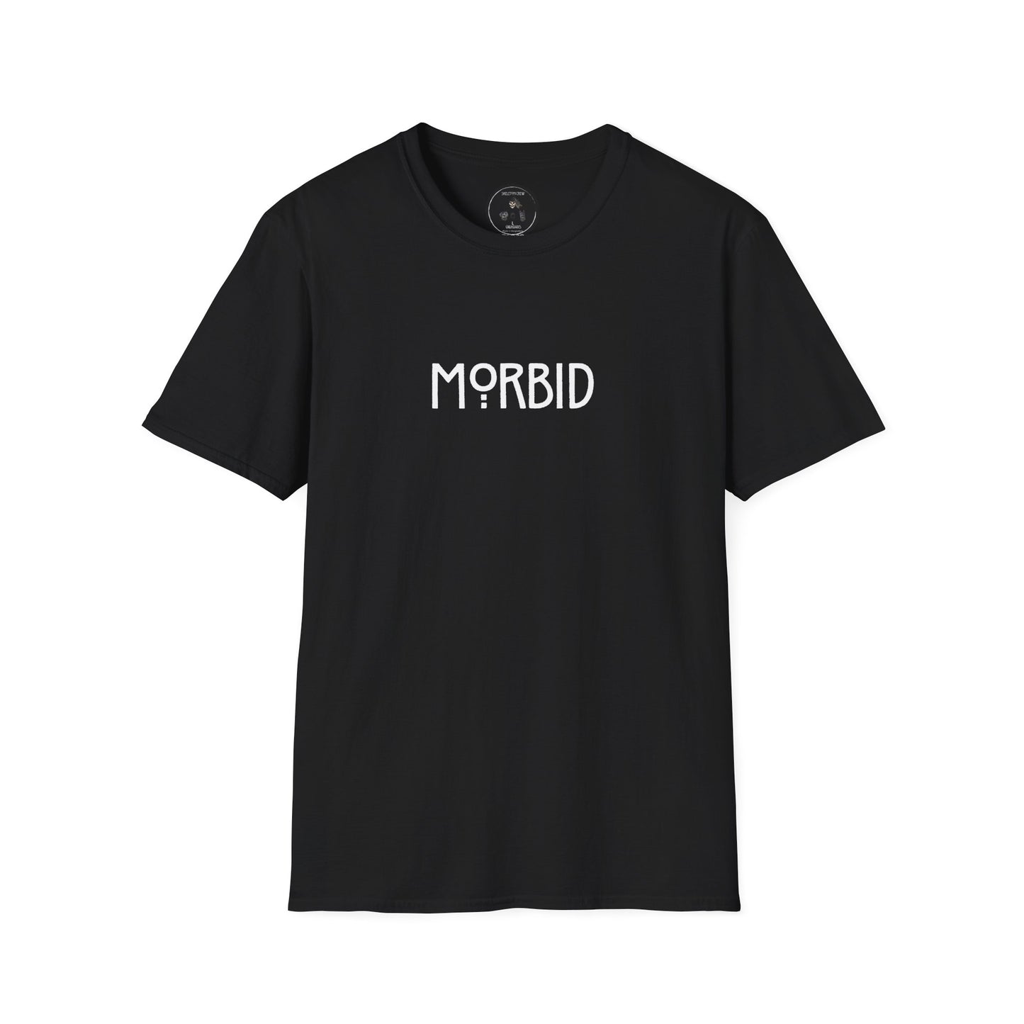 Morbid Black T-shirt - Gothic Graphic Tee for Dark Souls