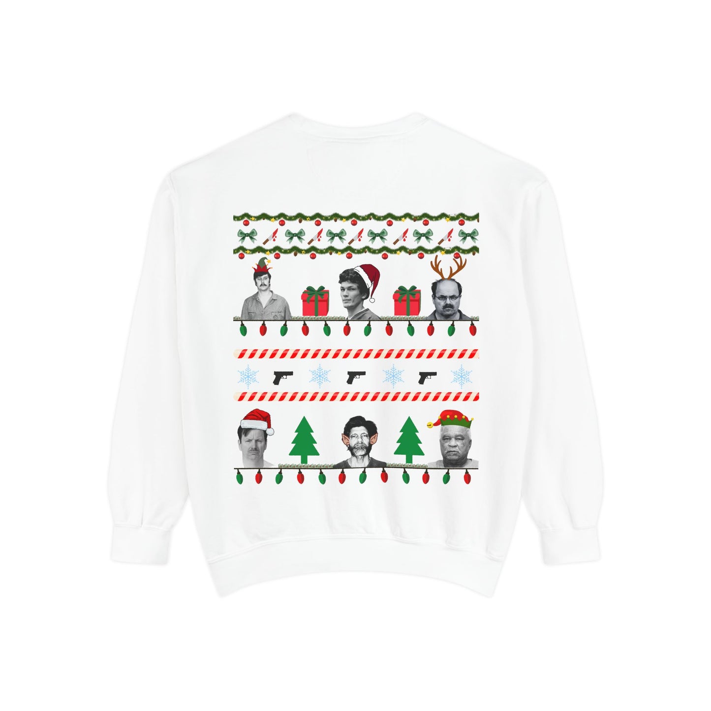 Serial Killer Ugly Christmas Sweater