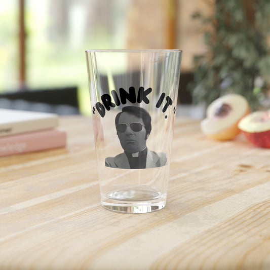 Jim Jones "Drink It." Pint Glass