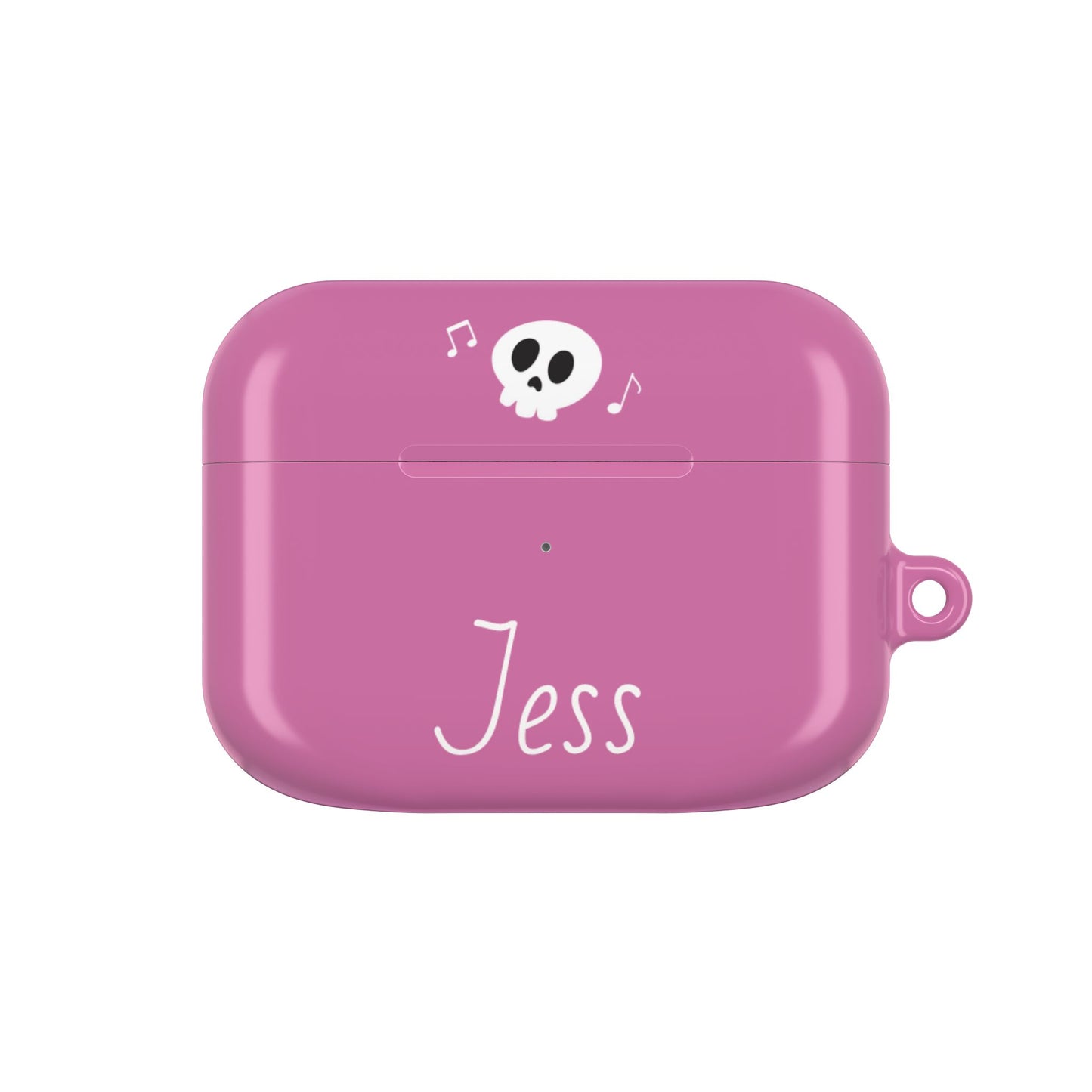 Pink Personalized AirPods Case
