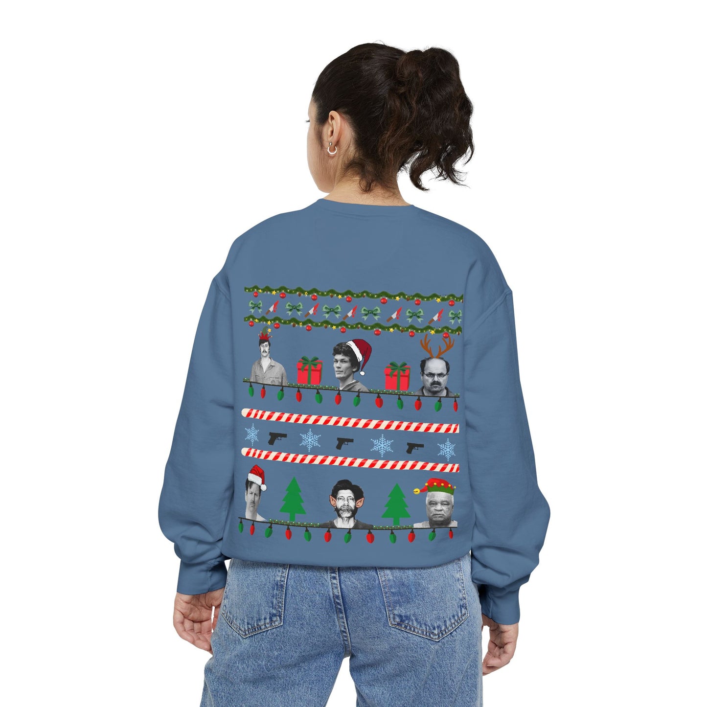 Serial Killer Ugly Christmas Sweater