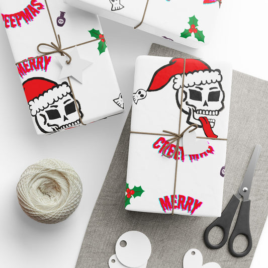 Merry Creepmas Wrapping Paper