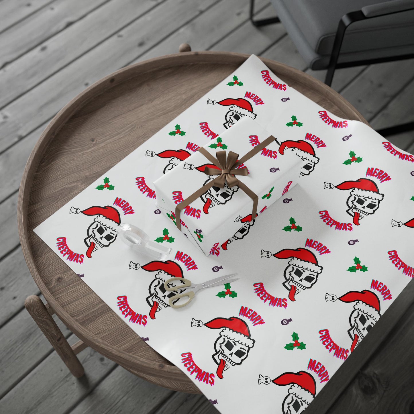 Merry Creepmas Wrapping Paper