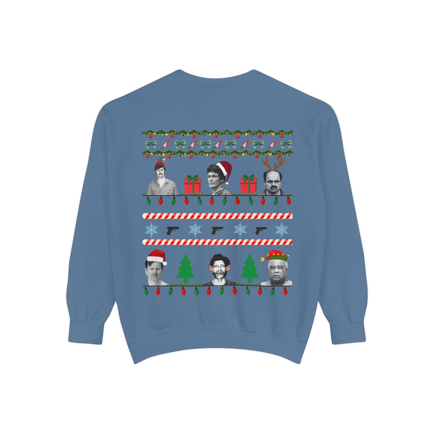 Serial Killer Ugly Christmas Sweater