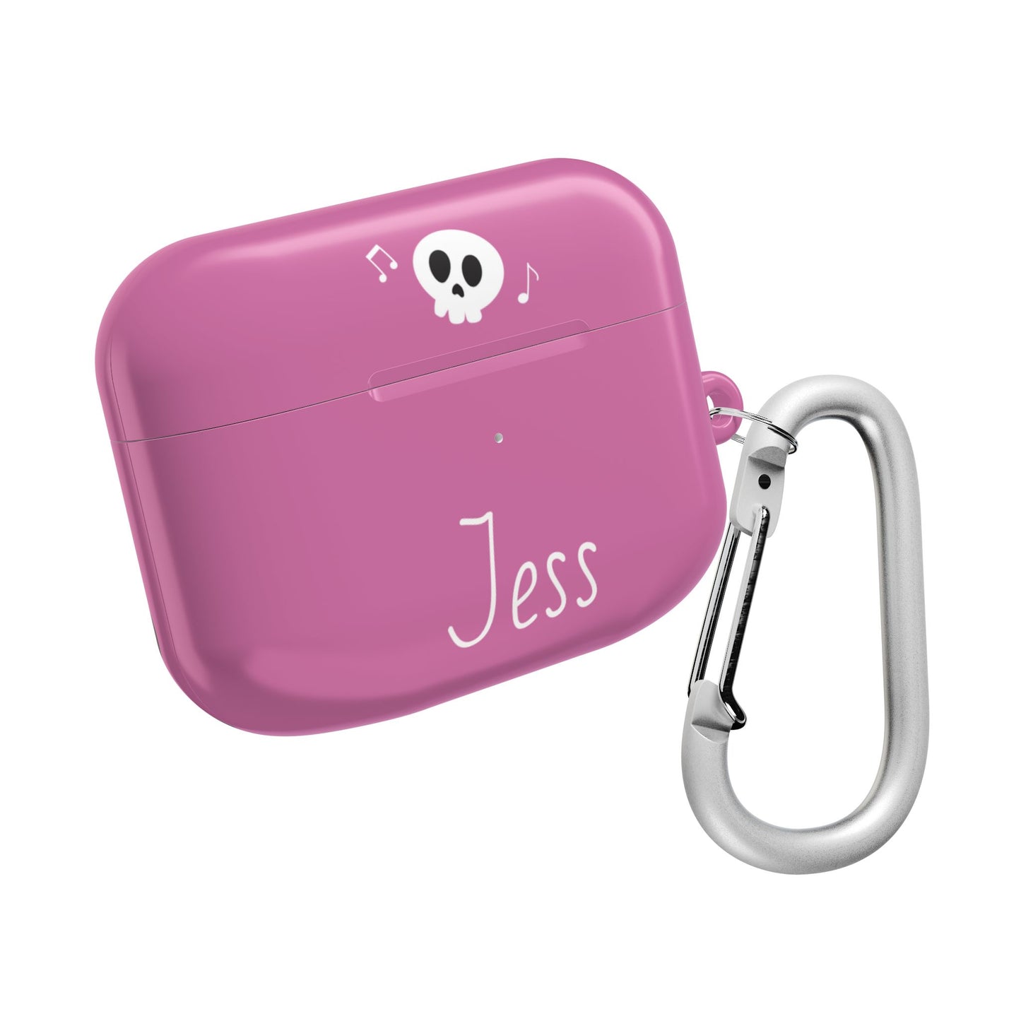 Pink Personalized AirPods Case