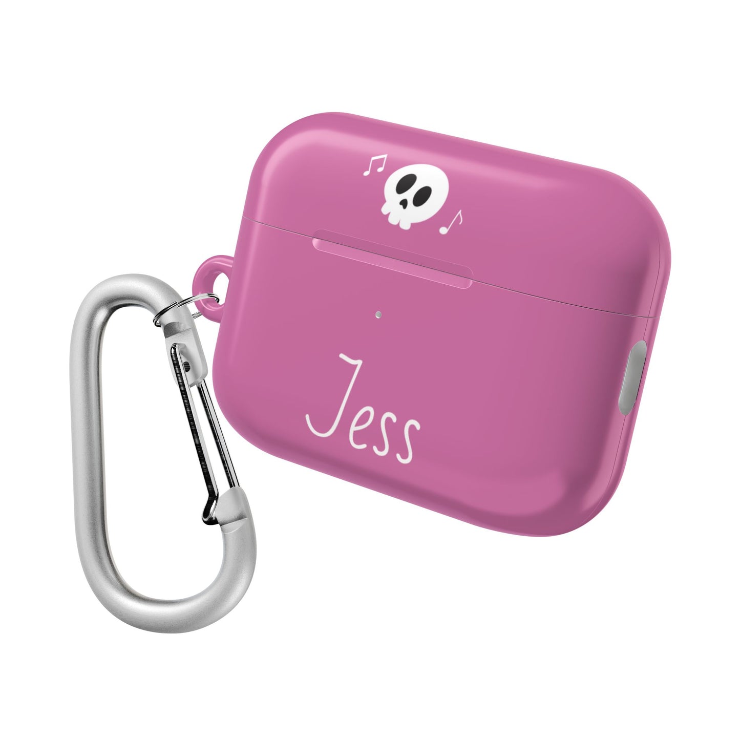 Pink Personalized AirPods Case