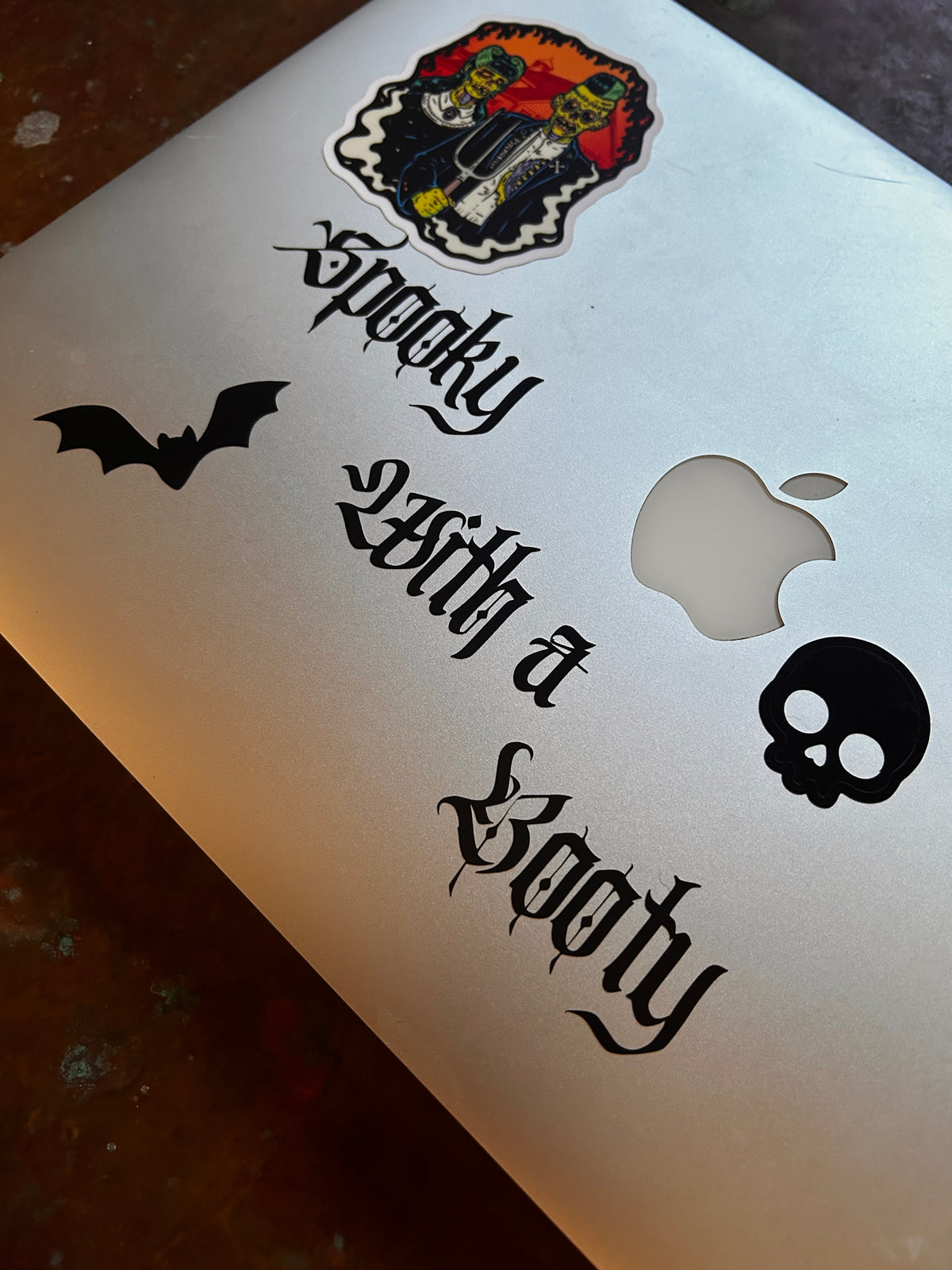 SPOOKY WITH A BOOTY Car Decal