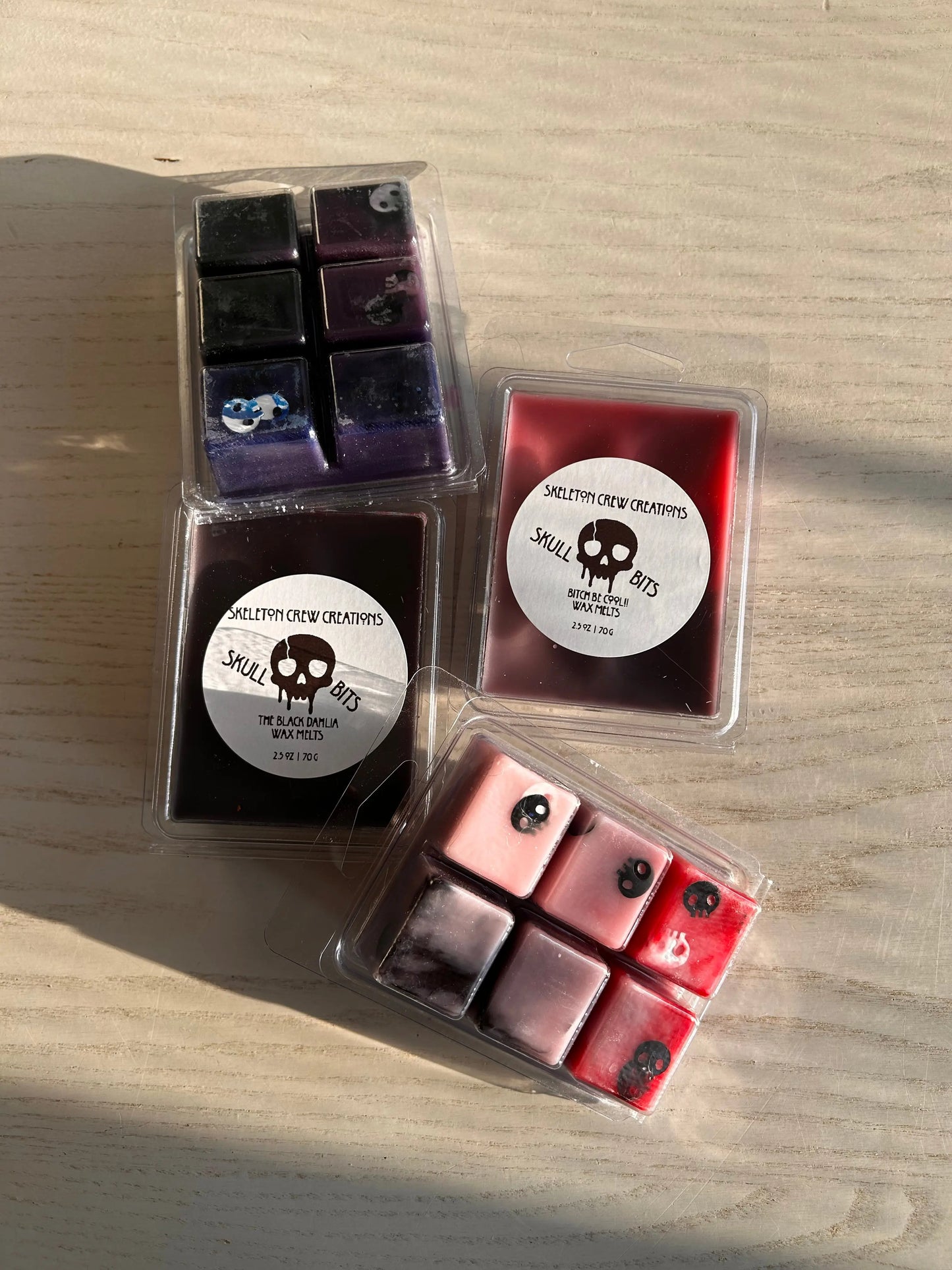 Skull Bits - Wax Melts Skeleton Crew Creations