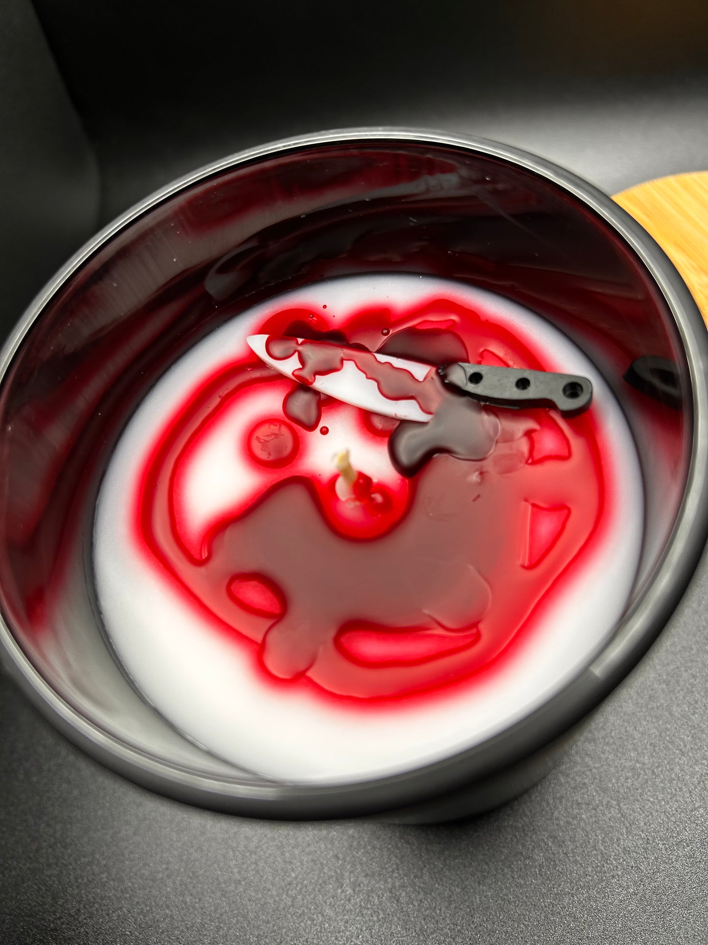 "Smells Like True Crime and Chill" Candle