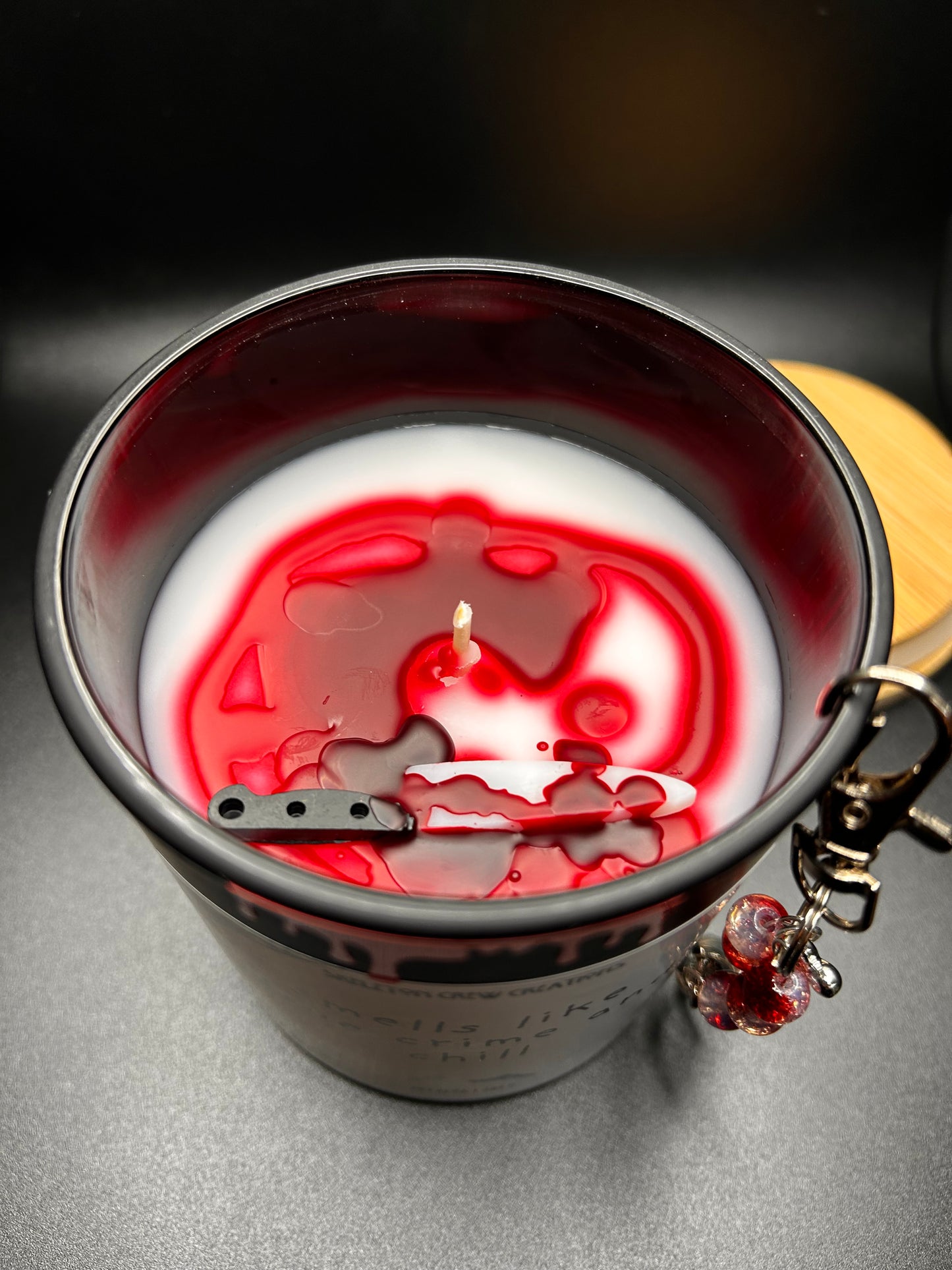 "Smells Like True Crime and Chill" Candle