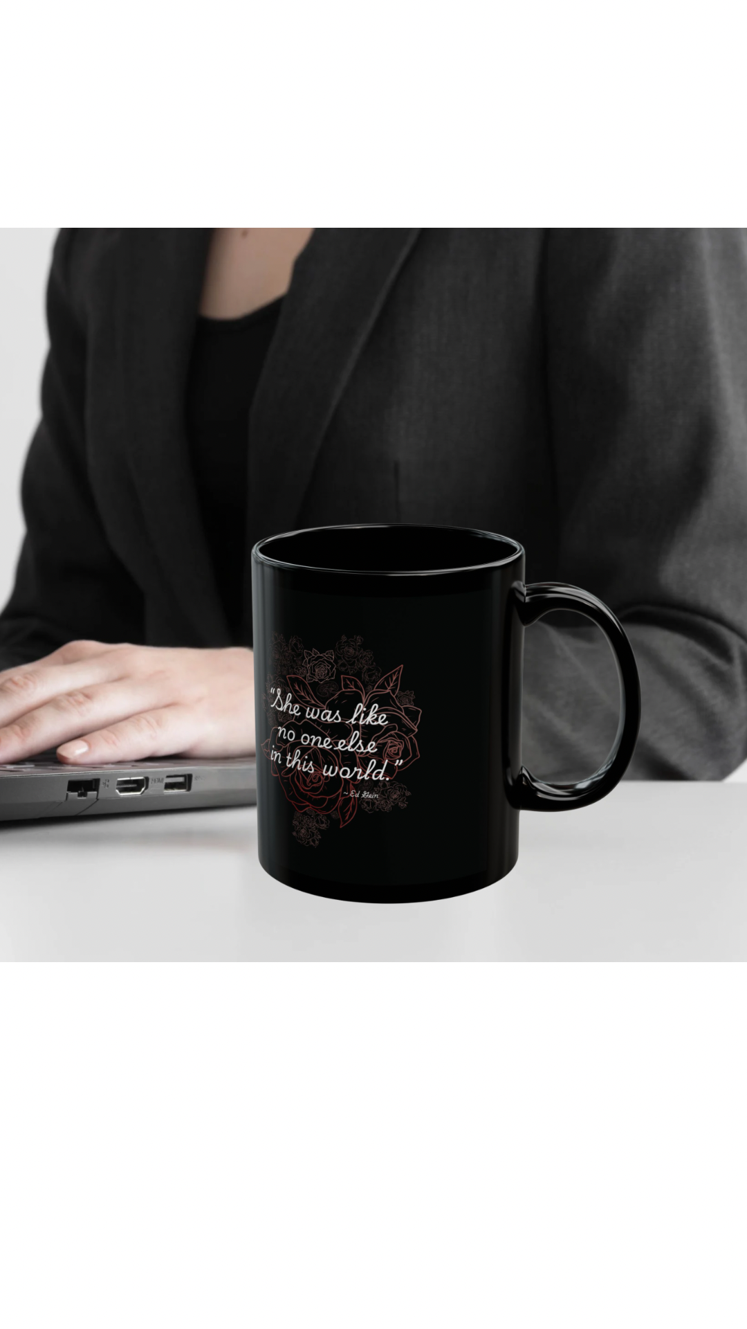 Ed Gein Inspirational Quote Mug