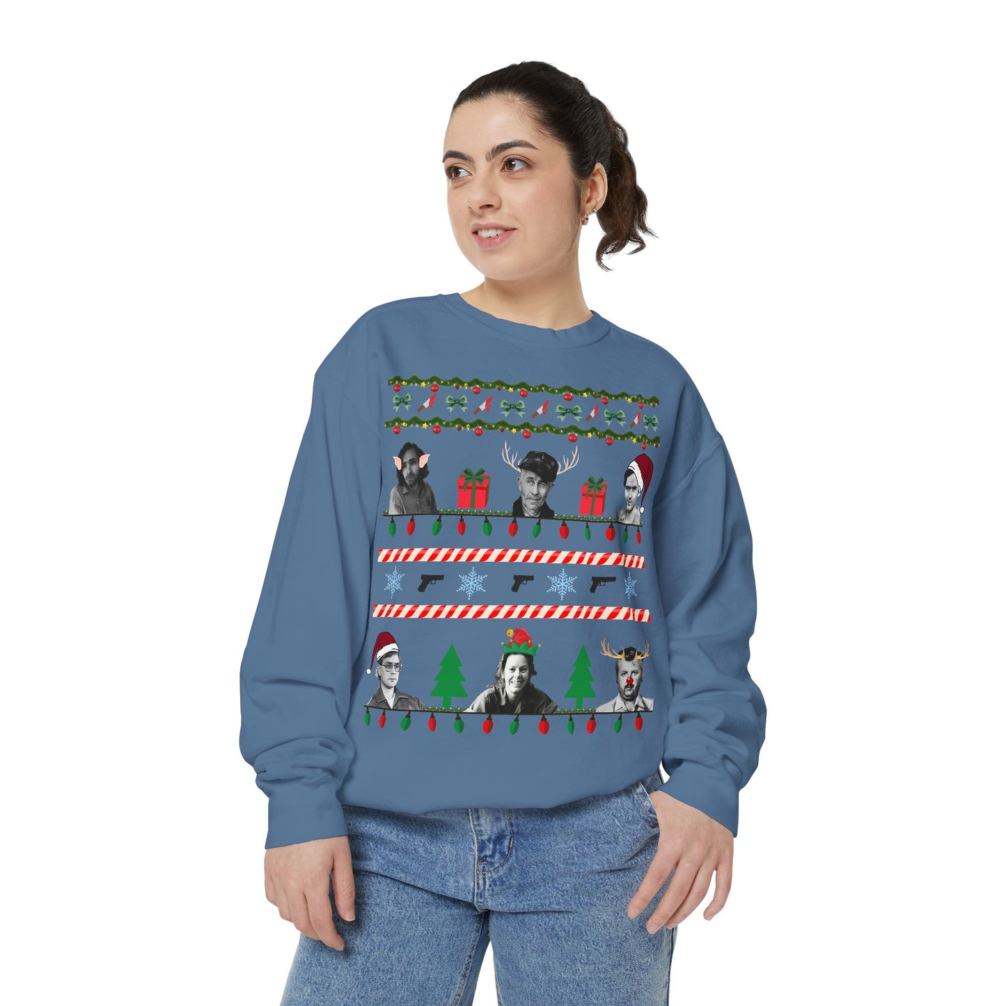 Serial Killer Ugly Christmas Sweater