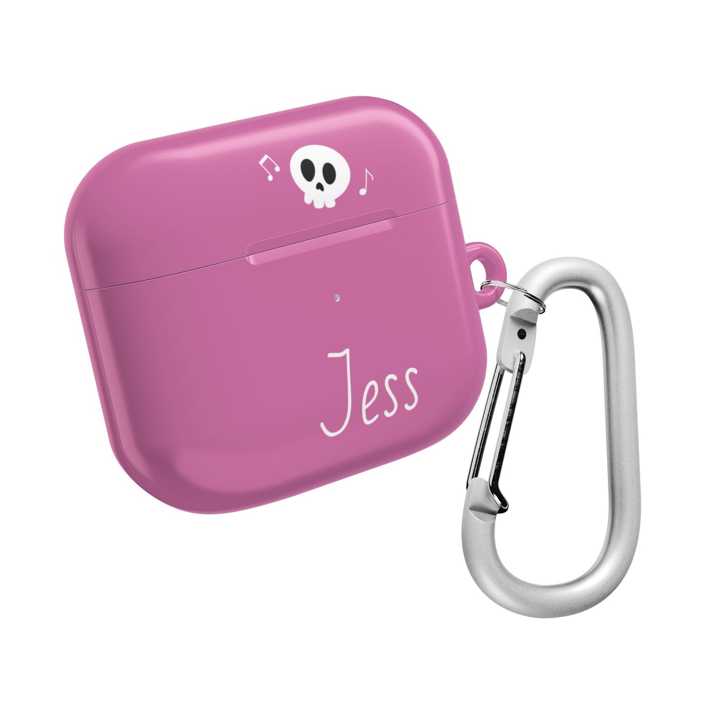 Pink Personalized AirPods Case