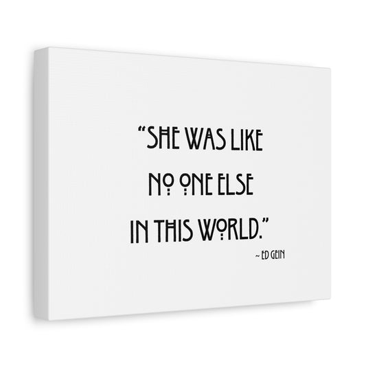 Ed Gein Quote Wall Art