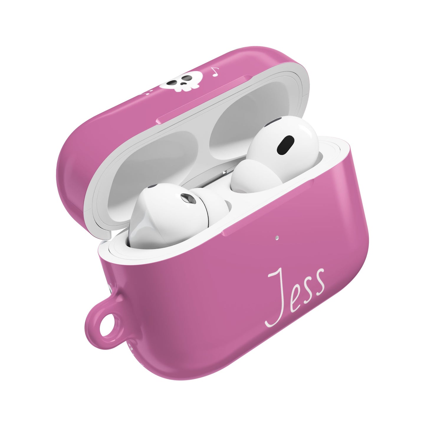 Pink Personalized AirPods Case