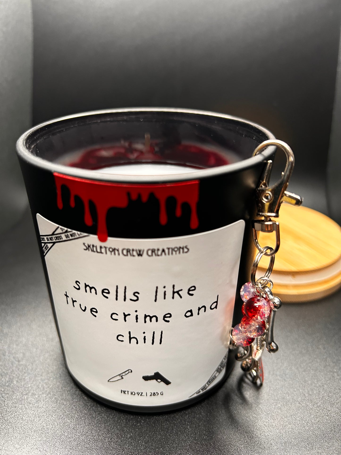 "Smells Like True Crime and Chill" Candle